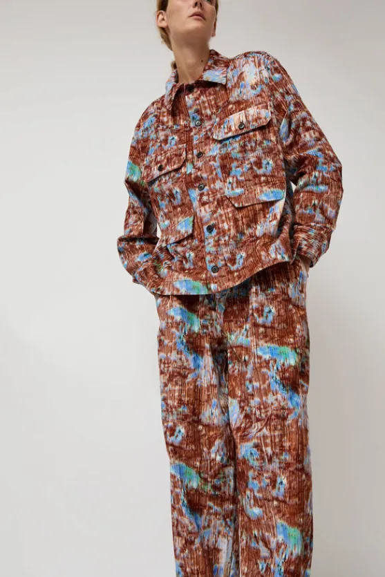 Field Shirt in Brown Hay Field^No.6 Store Fashion