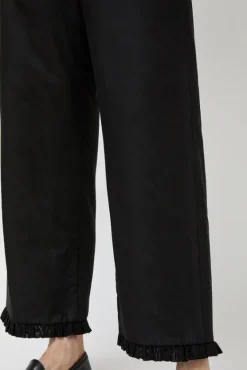 Frill Padded Pants in Black^No.6 Store Online