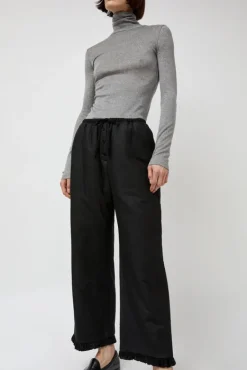 Frill Padded Pants in Black^No.6 Store Online