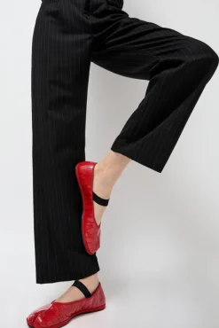 Fu-Tabi Ballerina in Red Faux Croc^No.6 Store Sale