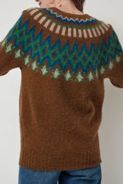 Future Fantasy Fairisle Sweater in Nut^No.6 Store New