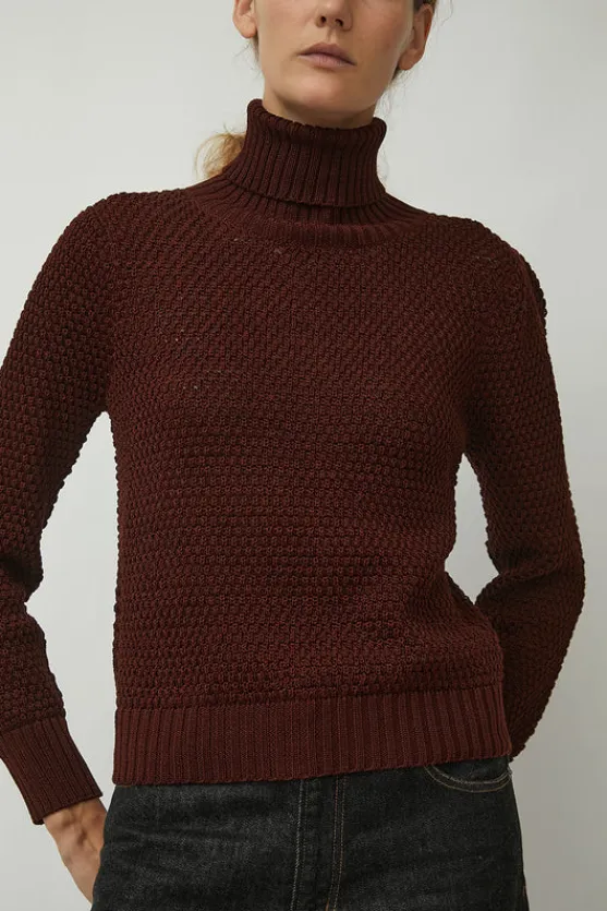 Gabe Turtleneck in Berry^No.6 Store Discount