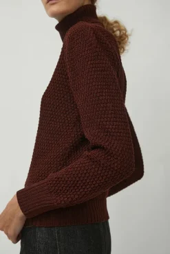 Gabe Turtleneck in Berry^No.6 Store Discount