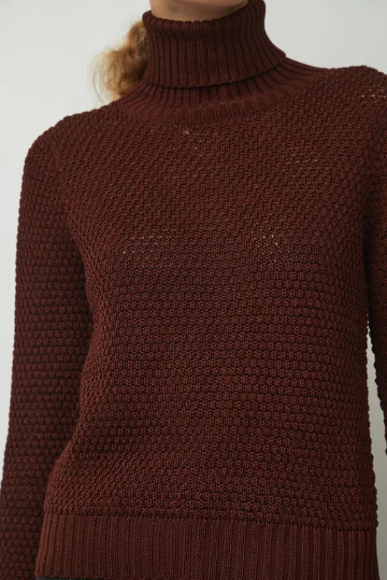 Gabe Turtleneck in Berry^No.6 Store Discount