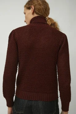 Gabe Turtleneck in Berry^No.6 Store Discount