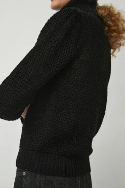 Gabe Turtleneck in Black^No.6 Store Clearance