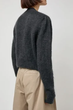 Grandma Cardigan in Dark Green^No.6 Store Sale