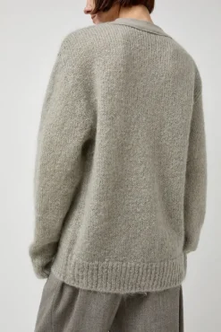 Grandpa Cardigan in Light Grey^No.6 Store Online