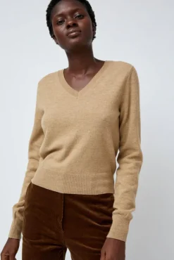 Hany Cashmere Knit in Camel^No.6 Store Outlet