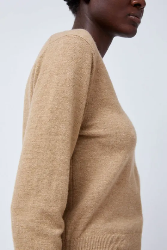 Hany Cashmere Knit in Camel^No.6 Store Outlet