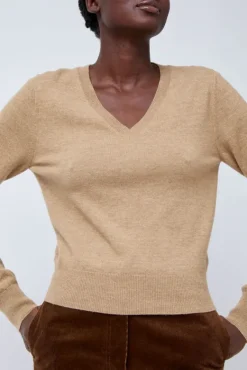 Hany Cashmere Knit in Camel^No.6 Store Outlet