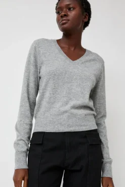 Hany Cashmere Knit in Gray^No.6 Store Outlet