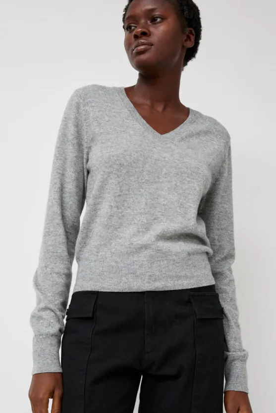 Hany Cashmere Knit in Gray^No.6 Store Outlet