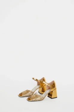 High 70鈥檚 Sandal in Gold^No.6 Store Sale
