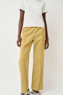 Horace Pant in Butter Faux Leather^No.6 Store Clearance