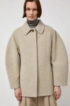 Hourglass Half Coat in Beige^No.6 Store Discount