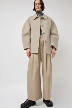 Hourglass Half Coat in Beige^No.6 Store Discount