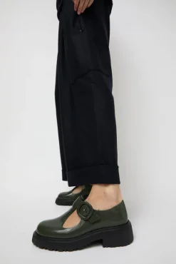 Jackie T-Strap in Olive^No.6 Store Online