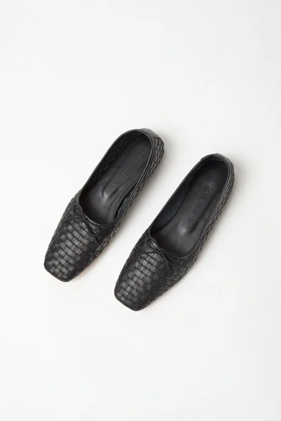 Jada Woven Ballet Flat in Black^No.6 Store Discount