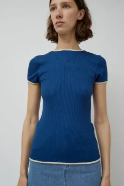 Jaya Seamless Top in Navy^No.6 Store Best