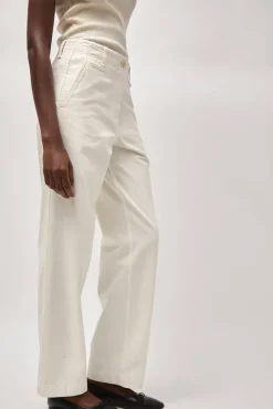 Jeff Chino Pants in White^No.6 Store Clearance