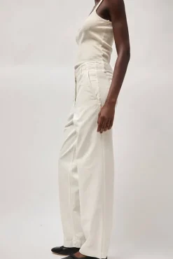Jeff Chino Pants in White^No.6 Store Clearance
