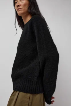 Jets Crew Knit in Black^No.6 Store Outlet