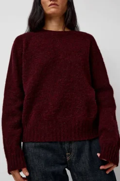 Jets Crew Knit in Red Wizard^No.6 Store Outlet