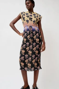 Julien Dress in Dip Dye Shadow Floral^No.6 Store Outlet
