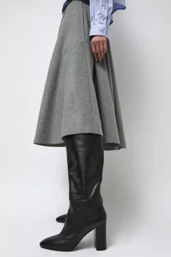 Kalen Knee High Boot in Black^No.6 Store Clearance