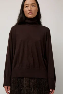 La Base Turtleneck in Brown^No.6 Store New