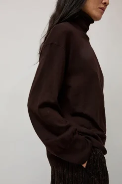 La Base Turtleneck in Brown^No.6 Store New