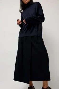 La Base Turtleneck in Navy^No.6 Store New