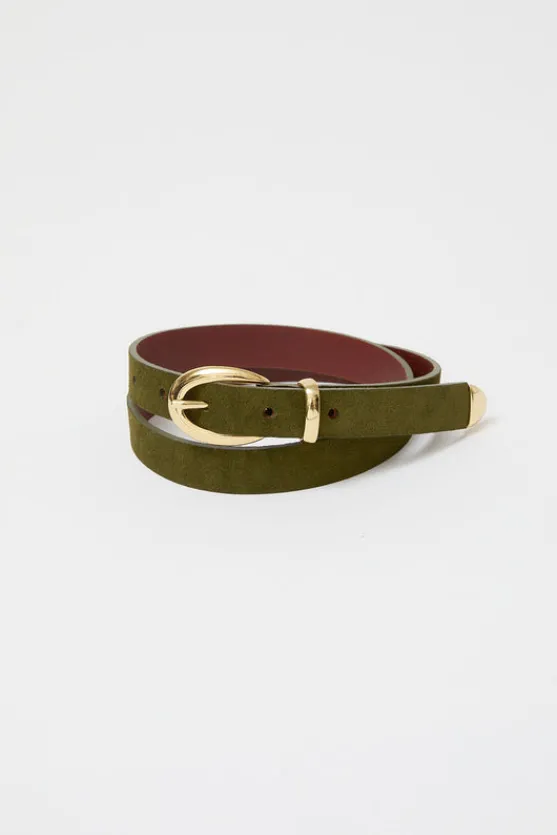 La Frieda Belt in Leccio^No.6 Store Online