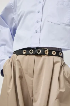 La Grande Keller Belt in Noir^No.6 Store Online
