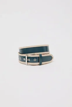 La Hydra Belt in Crispy Bleu Gris and Crema^No.6 Store Best