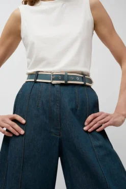 La Hydra Belt in Crispy Bleu Gris and Crema^No.6 Store Best