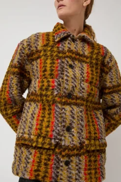 Lamington Jacket in Multicolored Check^No.6 Store Online