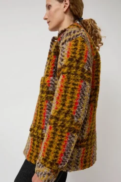 Lamington Jacket in Multicolored Check^No.6 Store Online