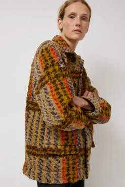 Lamington Jacket in Multicolored Check^No.6 Store Online