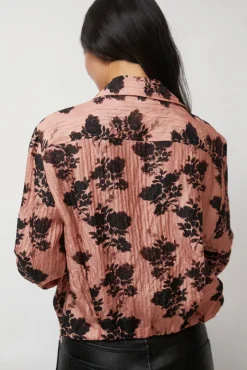 Lana Top in Blush Shadow^No.6 Store Discount