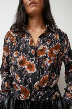 Lana Top in Gold Roses^No.6 Store Online
