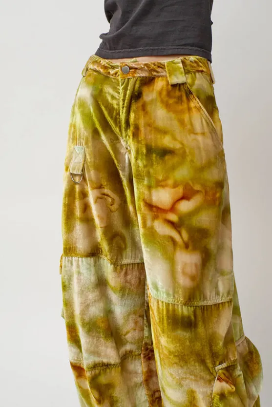 Lawn Cargo Pant in Sage Molten Floral^No.6 Store Outlet