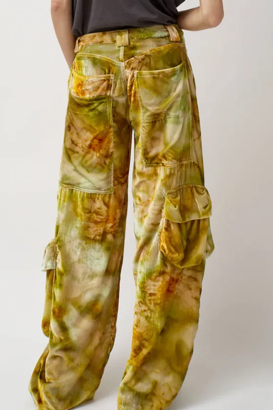 Lawn Cargo Pant in Sage Molten Floral^No.6 Store Outlet