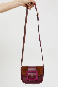 Le June Bi-Mat Bag in Bordeaux and Choco Camp and Cardinal^No.6 Store Hot