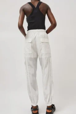 Lightweight Cargo Pants in White^No.6 Store Discount