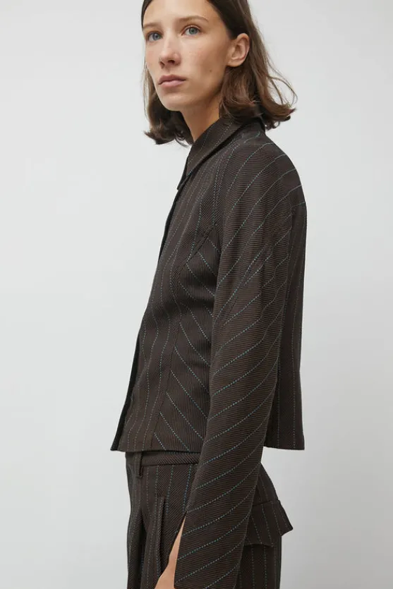 Linn Shirt in Brown Stripe^No.6 Store Online