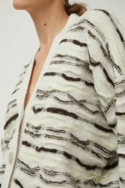 Lio Cardigan in Salt^No.6 Store Discount
