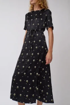 Lola Dress in Black Embroidered^No.6 Store Hot