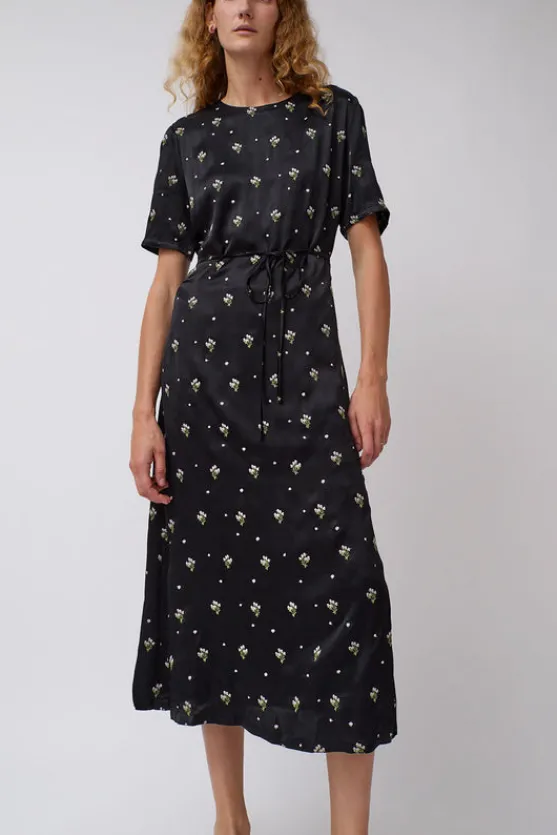 Lola Dress in Black Embroidered^No.6 Store Hot